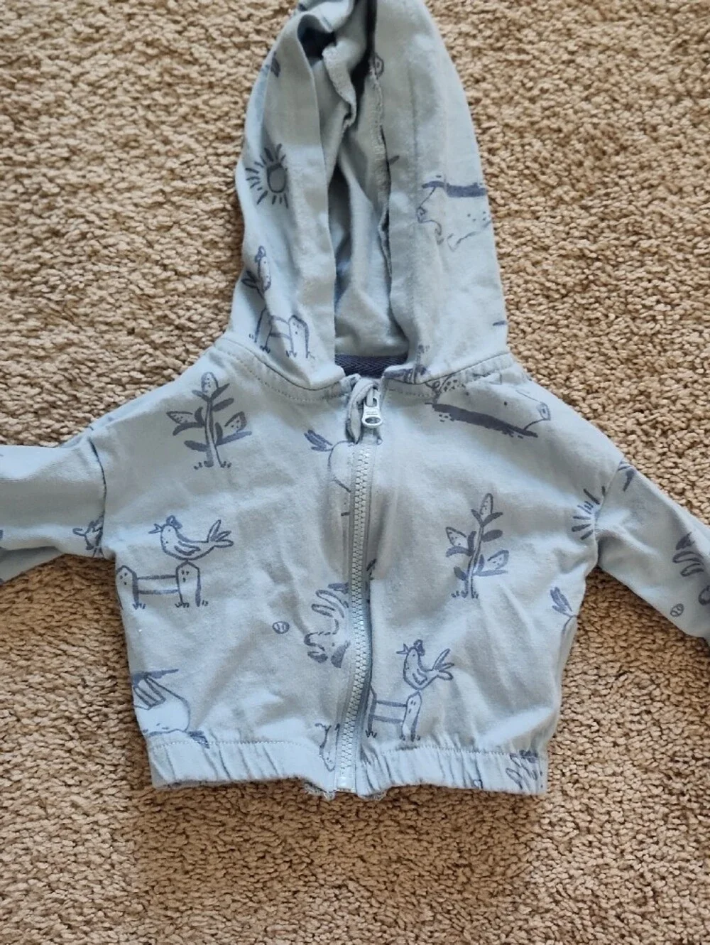 Carter's Blue and White Boys' 3-Piece Outfit Set